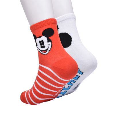 2-pc. Mickey Mouse Crew Socks Womens