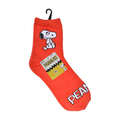 2-pc. Peanuts Snoopy Crew Socks Womens