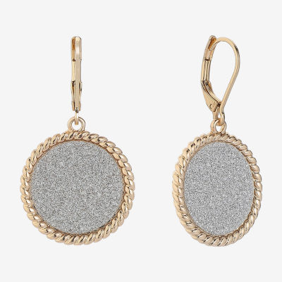 Monet Jewelry Womens Round Drop Earrings