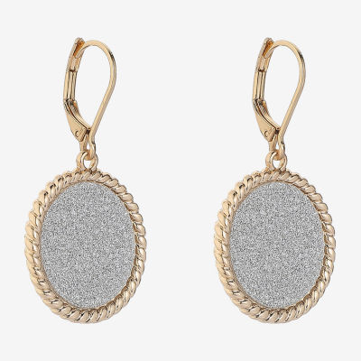 Monet Jewelry Womens Round Drop Earrings