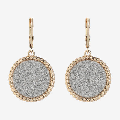 Monet Jewelry Womens Round Drop Earrings