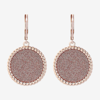 Monet Jewelry Round Drop Earrings