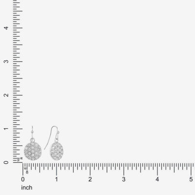 Liz Claiborne Womens Glass Drop Earrings