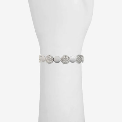 Liz Claiborne Womens Glass Stretch Bracelet