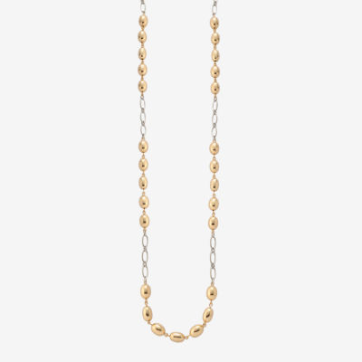 Liz Claiborne Two Tone Womens 36 Inch Strand Necklace
