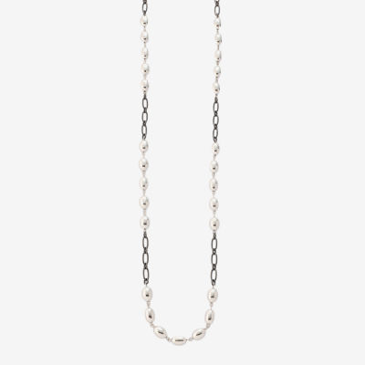 Liz Claiborne Two Tone Womens 36 Inch Strand Necklace