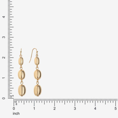 Liz Claiborne Linear Drop Earrings