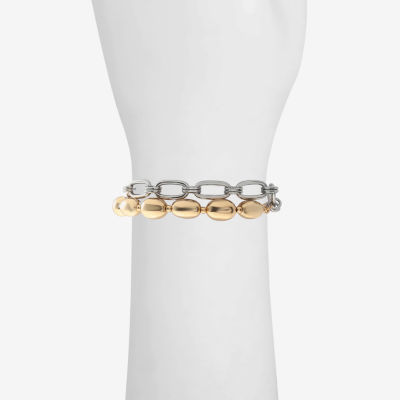 Liz Claiborne Layered Womens Strand Bracelet