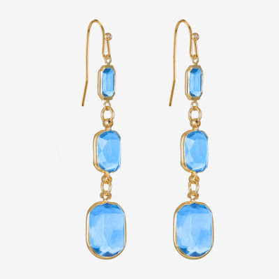 Liz Claiborne Womens Drop Earrings