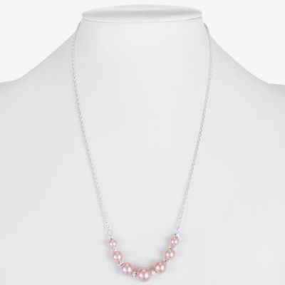 Monet Jewelry Timless Silver Tone 17 Inch Collar Necklace