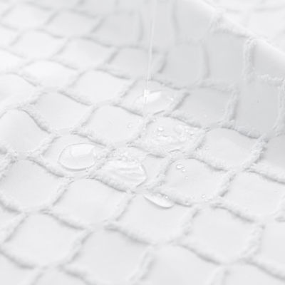 Awesome Home™ Waterproof  Poly  Snap In Liner Shower Curtain Set