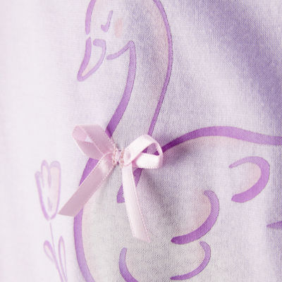 Carter's Girls Round Neck Long Sleeve 2-pc. Nightgown