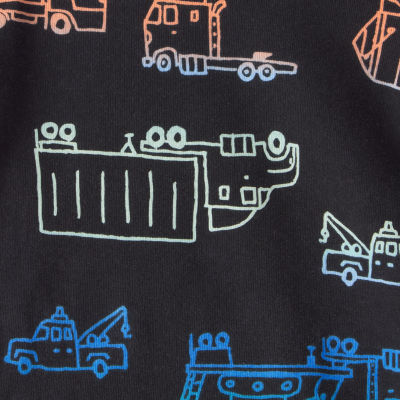 Carter's Toddler Boys Round Neck Long Sleeve 4-pc. Pajama Sets