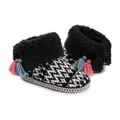 Muk Luks Melinda Slipper Womens Memory Foam Slip-On Slippers