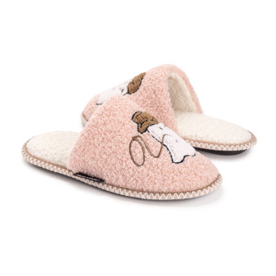 Muk Luks Cowgirl Slipper Womens Memory Foam Slip-On Slippers