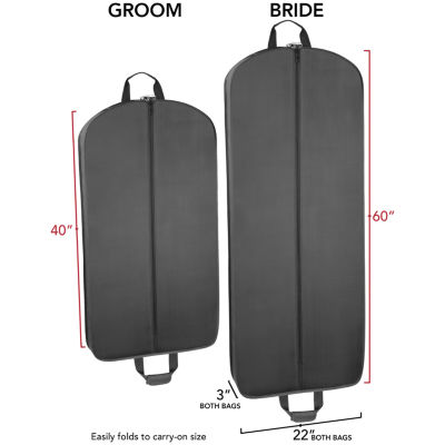 Wallybags Bride And Groom 2-pc. Garment Bag