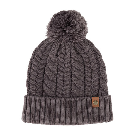 Frye And Co Cable Knit Womens Beanie In Blue