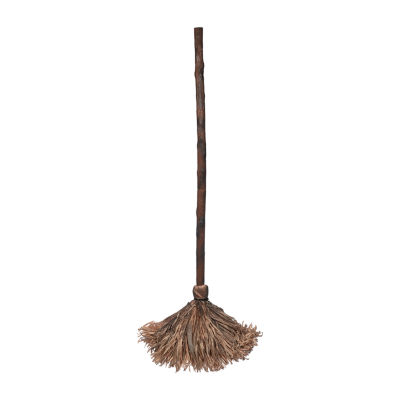 Roman 47"H Haunted Dancing Broom Halloween Tabletop Decor