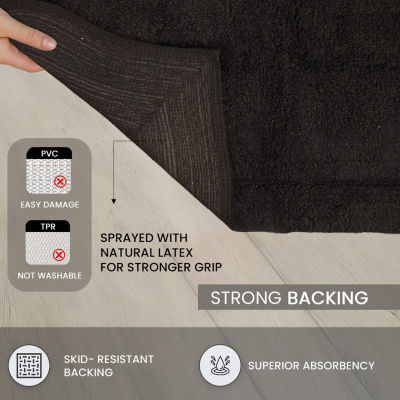 Home Weavers Inc Waterford Quick Dry 20X20 Inch Bath Rug