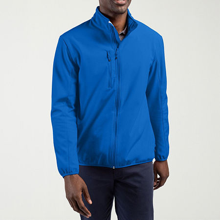 CLIQUE Mens Waterproof Lightweight Softshell Jacket, Small, Blue