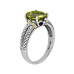 Shey Couture Genuine Peridot Sterling Silver Ring