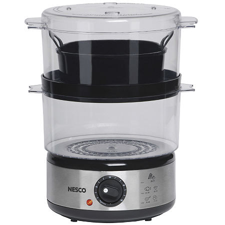 Nesco 5 Quart Food Steamer, One Size, Silver