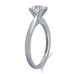 Ever Star Womens 2 CT. T.W. Lab Grown White Diamond 14K White Gold Round Solitaire Engagement Ring