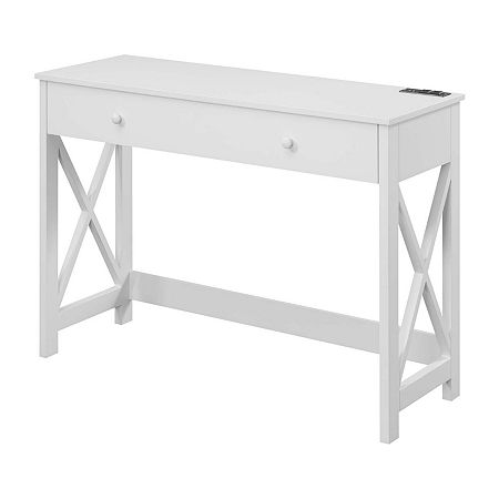 Convenience Concepts Oxford Desk, One Size, White