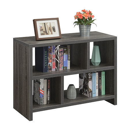 Northfield Console Bookcase, One Size, Gray