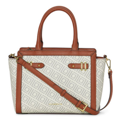 Liz Claiborne Mini Tuxedo Tote Bag