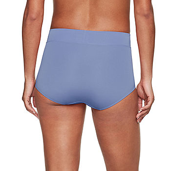 Women's Warner's 5738 No Pinching No Problems Tailored Micro Brief (Artic  Ice Petals 6) 