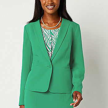 Black Label by Evan-Picone Suit Jacket, Color: Green - JCPenney