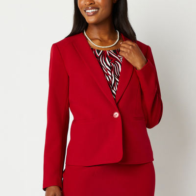 Black Label by Evan-Picone Suit Jacket, Color: Crimson - JCPenney