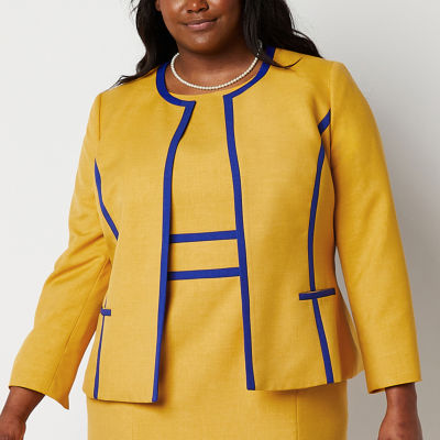 Jcpenney plus size on sale blazer