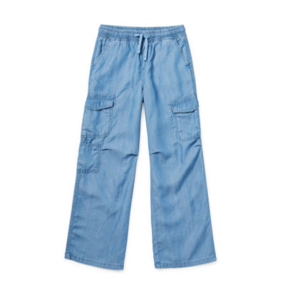 Thereabouts Little & Big Girls Straight Cargo Pant