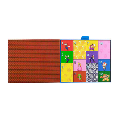 LICENSED PROPERTIES Advent Calendar 12 Pair Super Mario Crew Socks Mens |  Hamilton Place