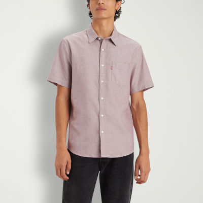 Levi's® Mens Classic Fit Short Sleeve Button-Down Shirt