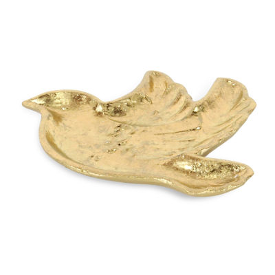 Cheungs Lirondelle Gold Cast Iron Dove Figurine