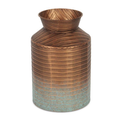 Cheungs Kyani Copper And Teal Milk Jug Decorative Jars
