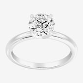 1/2 CT.T.W. Natural Diamond 10K Rose Gold Halo Engagement Ring