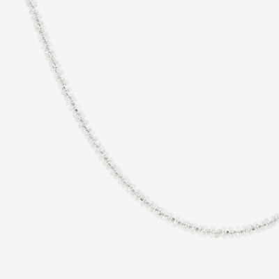 Womens Inch 14K Gold Link Necklace