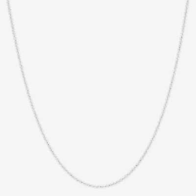 Womens Inch 14K Gold Link Necklace