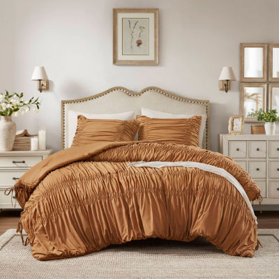510 Design Evelina Ruched Soft Comforter Set