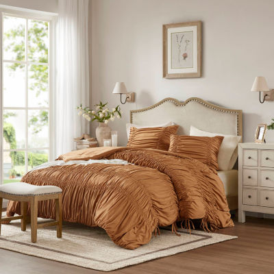 510 Design Evelina Ruched Soft Comforter Set