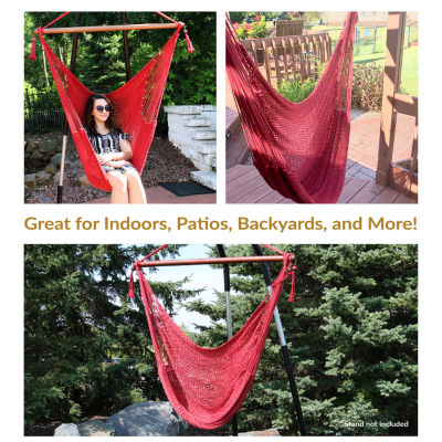 Sunnydaze® Hanging Caribbean Hammock Chair