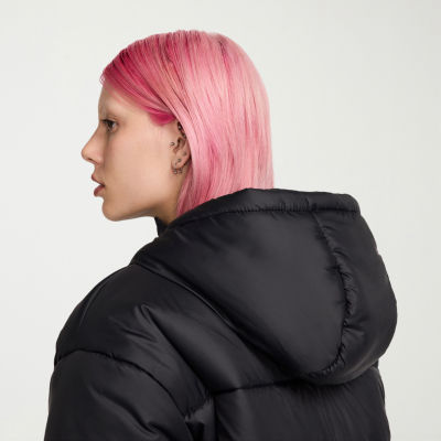 Nike Womens Hooded Water Resistant Heavyweight Puffer Jacket