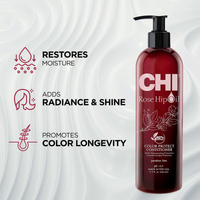CHI Rose Hip Oil Protecting Conditioner - 12 Oz.