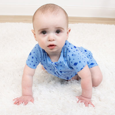 The Peanutshell Baby Boys Short Sleeve 2-pc. Romper