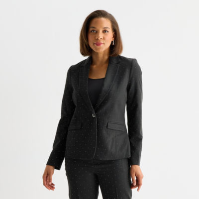 Liz Claiborne Kate Womens Stretch Fabric Classic Fit Blazer