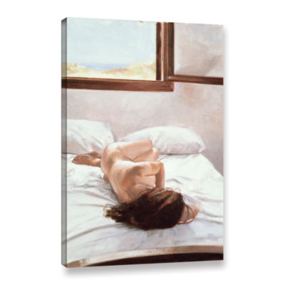 Brushstone Sea Light on Your Body Gallery Wrapped Canvas Wall Art